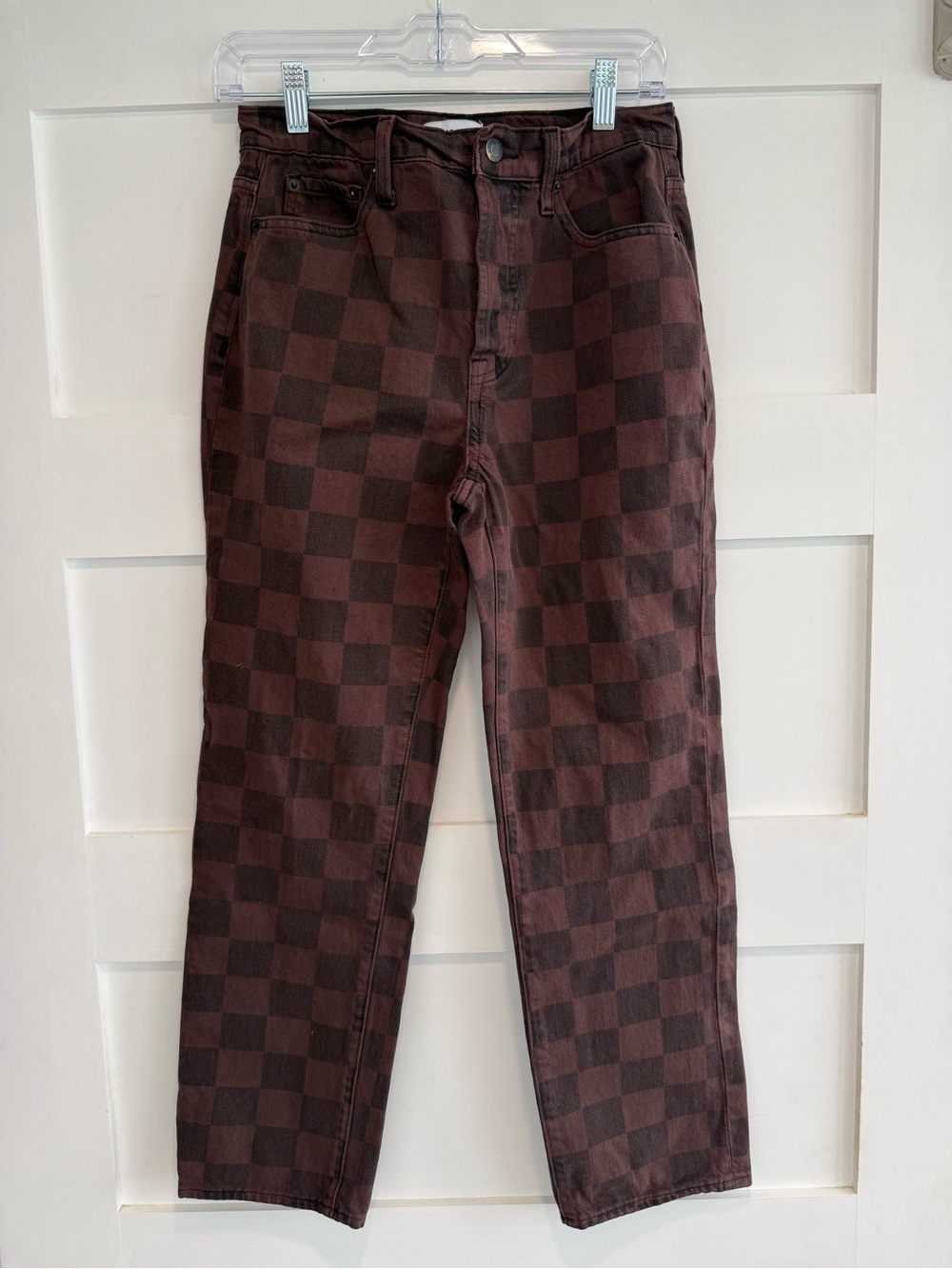 Pistola Charlie high-rise straight ankle jeans in Arcadian pattern - Size 26